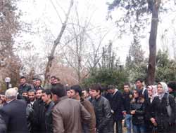 Adıyaman'daki eylemci işçiler seslerini duyulmasın istedi