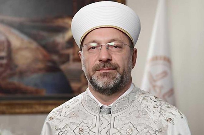 Diyanet İşleri Başkanı Ali Erbaş'tan teşekkür paylaşımı