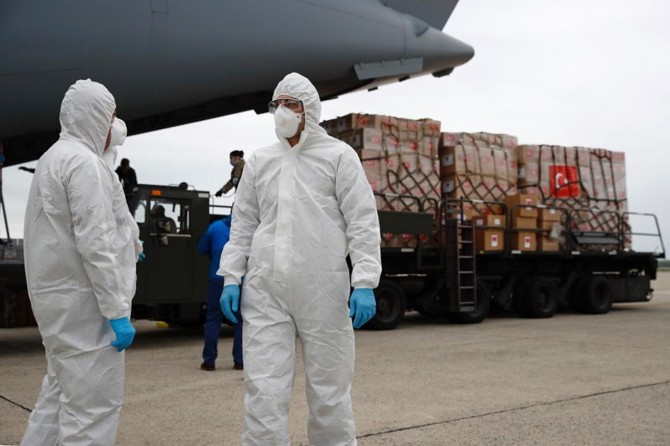 Türkiye'den Güney Afrika'ya tıbbi malzeme yardımı
