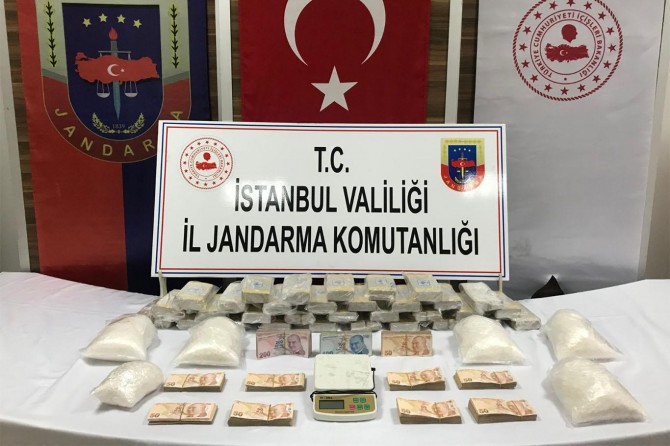 Yabancı uyruklu zehir taciri yakalandı