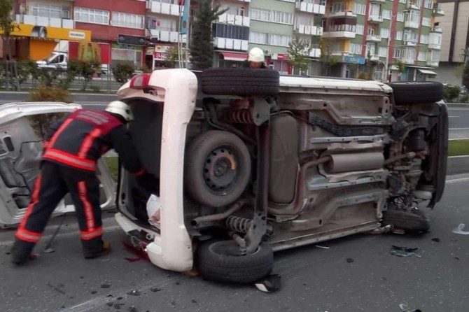 Malatya'da trafik kazası: Bir yaralı