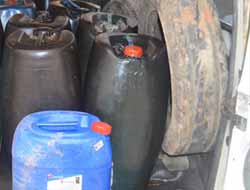 Viranşehir'de kaçak akaryakıt ele geçirildi