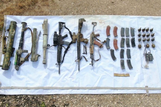 MSB: Barış Pınarı bölgesinde 4 PKK/YPG'li öldürüldü