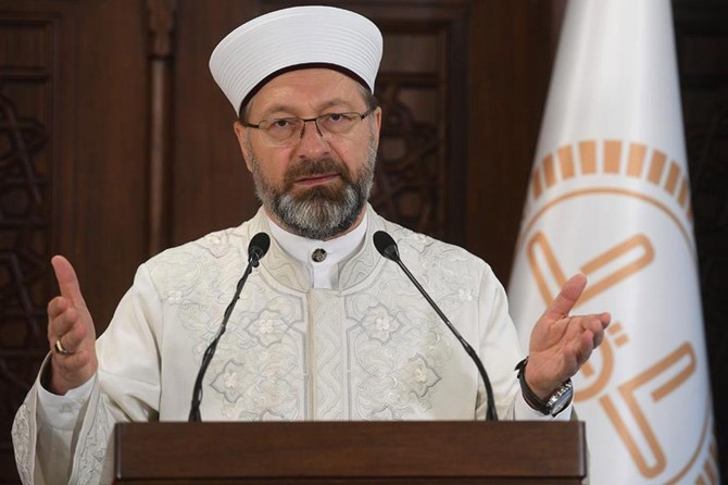 Diyanet İşleri Başkanı Erbaş'tan Döngeloğlu için taziye mesajı