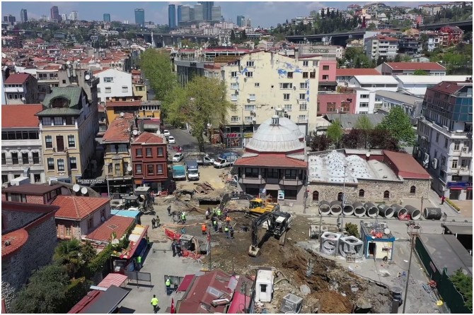İSKİ, Ortaköy Sahili’nde atık su kanalı ıslah çalışmasına başladı