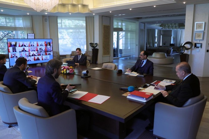 Cumhurbaşkanlığı Kabine toplantısı başladı