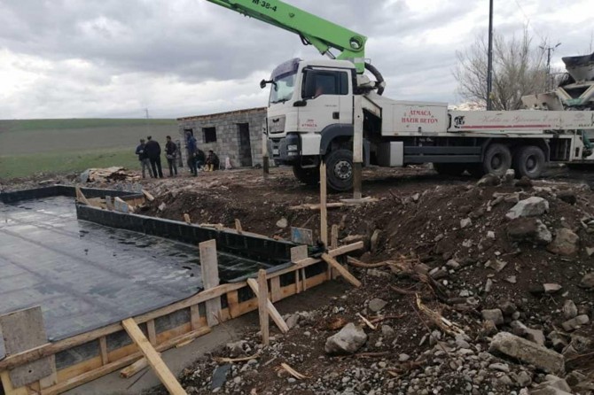 Ağrı'nın Hamur ilçesinde yeni hastanenin temeli atıldı