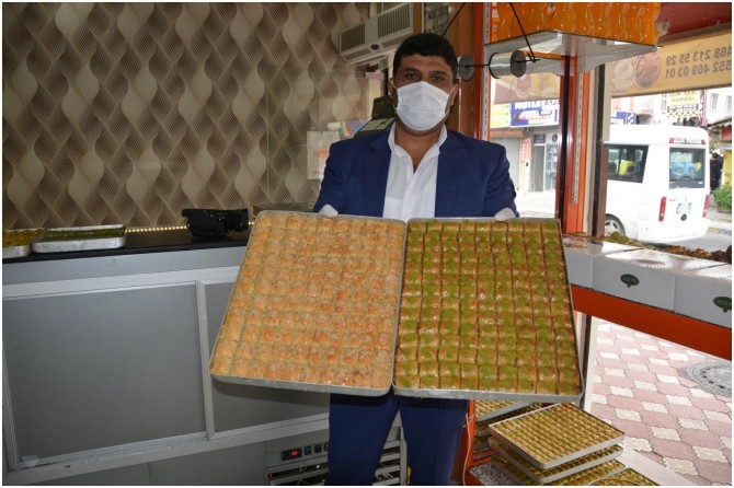 Batmanlı baklavacıların gözü bayram siparişlerinde
