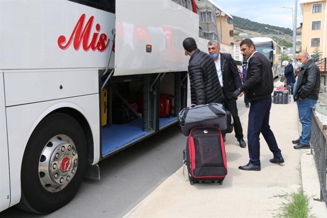 Amasya'da karantina süreleri dolan 155 kişi evlerine gönderildi