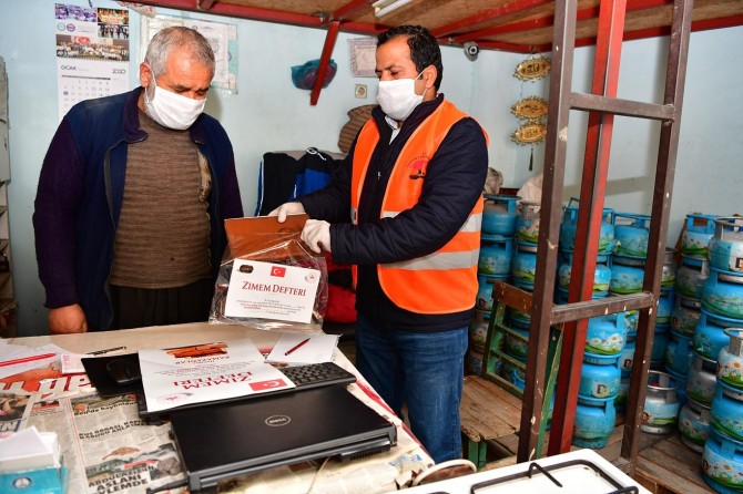 Gaziantep'te "zimem" geleneği ile 210 tüpgaz bayisinin tüm borçları silindi