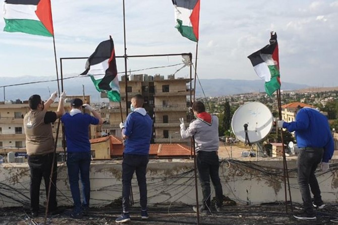 Lübnan'daki Filistinliler işgalci siyonistler ile normalleşmeyi protesto etti