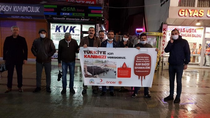 ÖNDER'den Kızılay'a kan bağışı