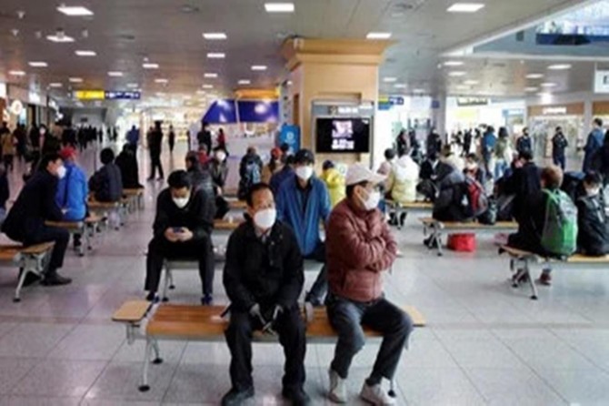 Güney Kore’de Covid-19 vaka sayısı 10 bin 840'a ulaştı