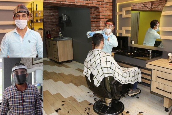 Diyarbakırlı berberler: Sağlık Bakanlığının yayımladığı genelge kapsamında çalışıyoruz