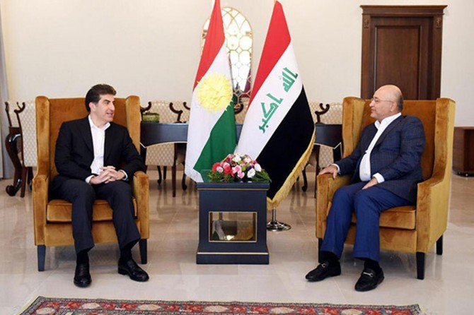 Nêçîrvan Barzanî û Berhem Salih rewşa Iraq û Herêma Kurdistanê gotûbêj kirin