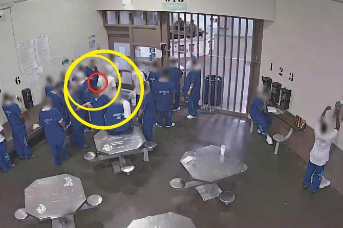 Inmates attempts to contaminate themselves with COVID-19 in the United States