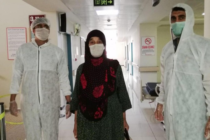 Kızıltepe’de 70 yaşındaki son Covid-19 hastası da taburcu edildi