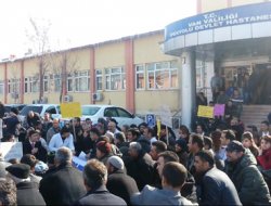 Van İpekyolu Devlet Hastanesi'nin kapatılmasına tepki