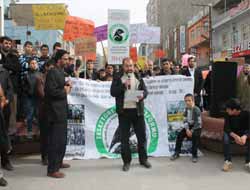 Kızıltepe'den başörtü zulmüne tepki video