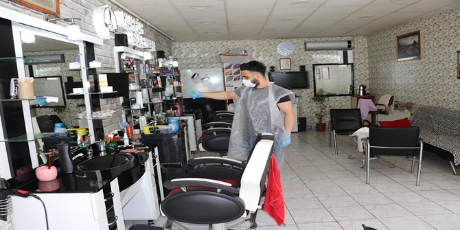 Berber ve Kuaförler Odası: Berberler virüsü yayıyormuş gibi lanse ediliyor