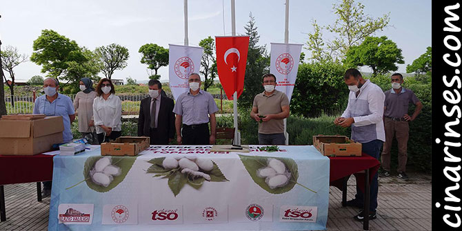 Elazığ'da ipekböceği yumurtası dağıtım töreni gerçekleşti
