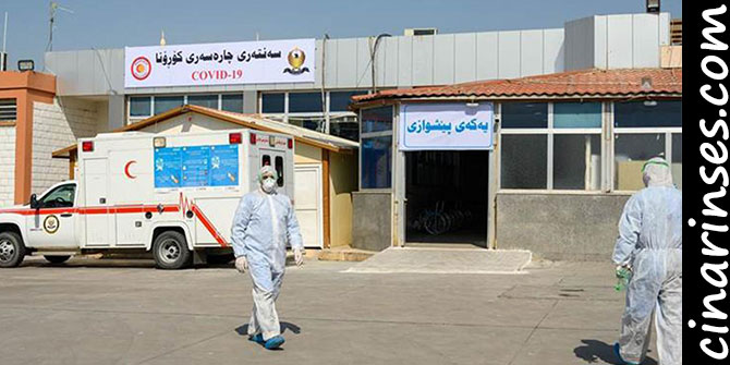 Erbil’de yeni Covid-19 vakası tespit edildi
