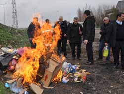 Son kullanma  tarihi geçmiş ürünler imha edildi
