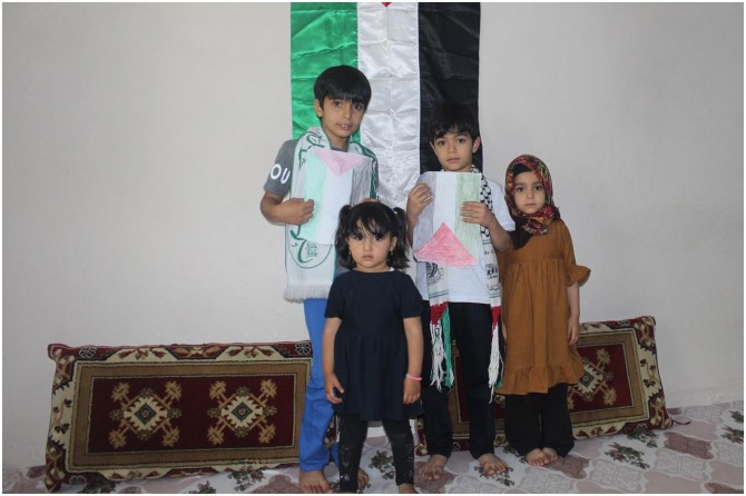 Minik yürekleriyle “Kudüs Günü Etkinliği” düzenlediler