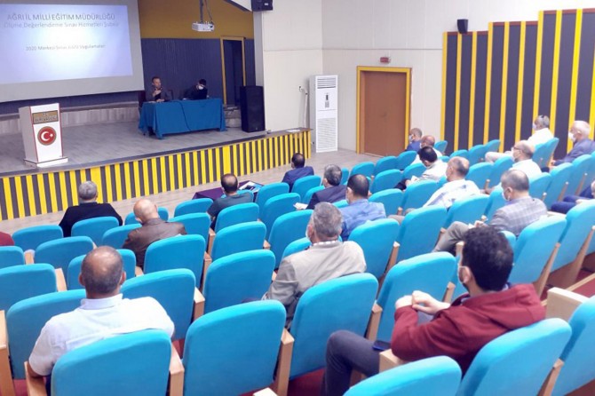Ağrı'da LGS toplantısı yapıldı