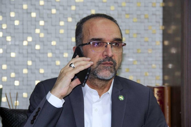 Sağlam, Meclis Başkanı ve 4 parti liderinin bayramını telefonla tebrik etti