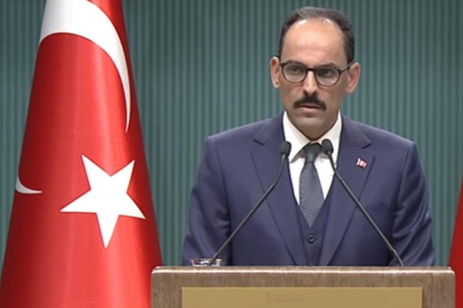 Cumhurbaşkanlığı Sözcüsü Kalın: “Tüm Libya için geçerli olacak siyasi çözüm olmalı”