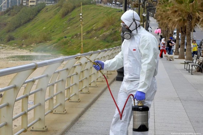 Lübnan’da toplam Coronavirus vaka sayısı 1161’e yükseldi
