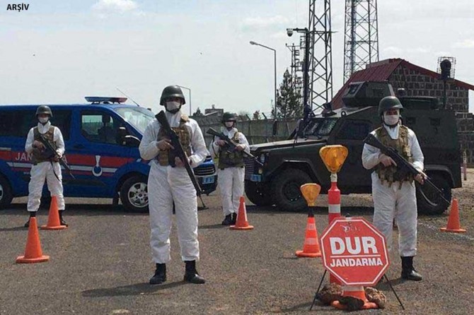 Yazıhan'a bağlı Kömüşhan ile Sürür Mahallesi karantinaya alındı