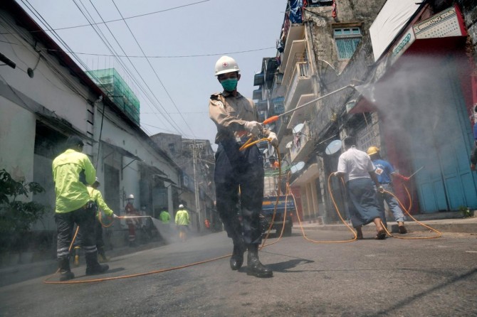 Myanmar'da Covid-19 vaka sayılarında artış