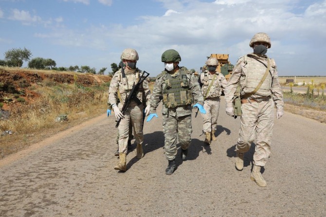 MSB: İdlib'de 14'üncü kara devriyesi icra edildi