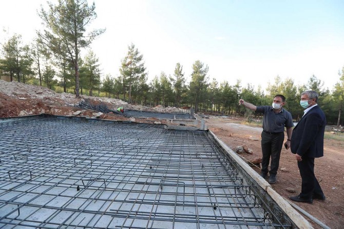 Gaziantep’te gençler için yeni kamp alanı yapılıyor