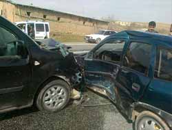 Elazığ'da trafik kazası:2 yaralı