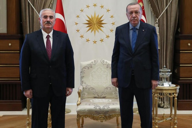 Cumhurbaşkanı Erdoğan, Yargıtay Başkanı Akarca’yı kabul etti
