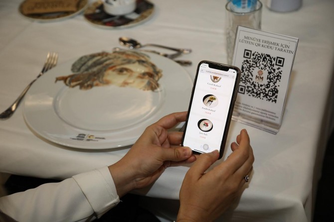 Gaziantep’te restoranlarda karekod menü uygulaması dönemi başlıyor