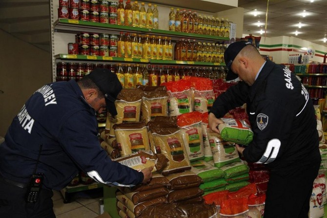 Gaziantep’te Covid-19 tedbirleri kapsamında işyerleri denetlendi