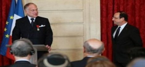 Fransa’dan Yahudi Kongresi’ne barış ödülü!