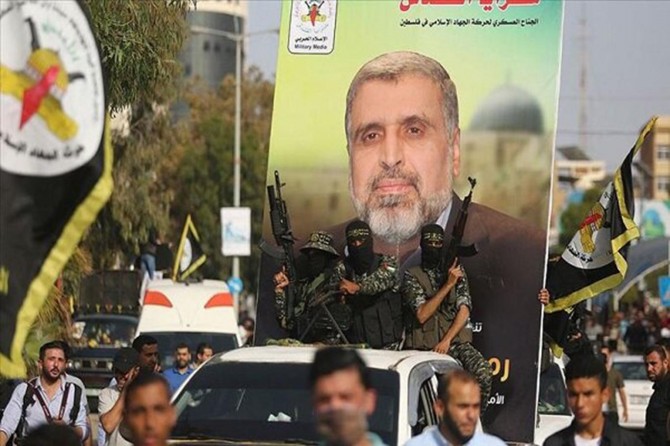 Nimêja cenazê ya xiyabî ya LîderêCîhada Îslamî hat kirin