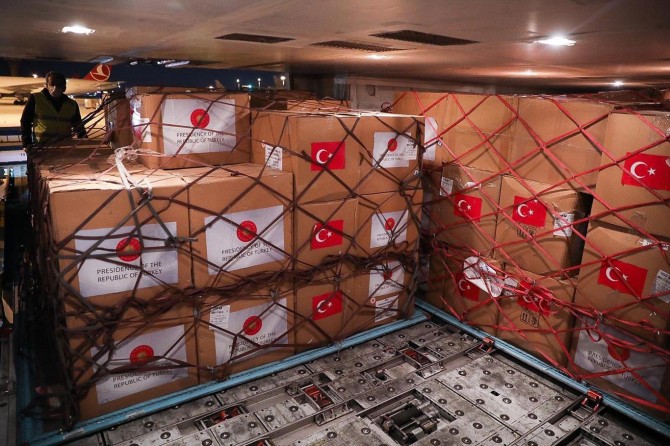 Turkey sends medical supplies to Paraguay