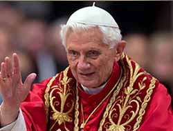 Papa 16. Benedict'in istifa edeceği bildirildi.