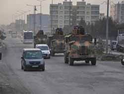 Irak sınırında askeri hareketlilik