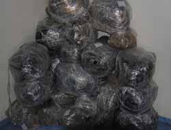 Siverek'te uzman çavuşun aracında esrar ele geçirildi