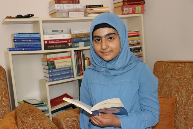 Siyer Yarışmasında Türkiye birincileri arasına giren küçük kızdan çağrı