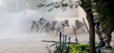 Mali'de çatışmalar devam ediyor FOTO