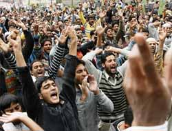 Li Keşmîrê Protesto