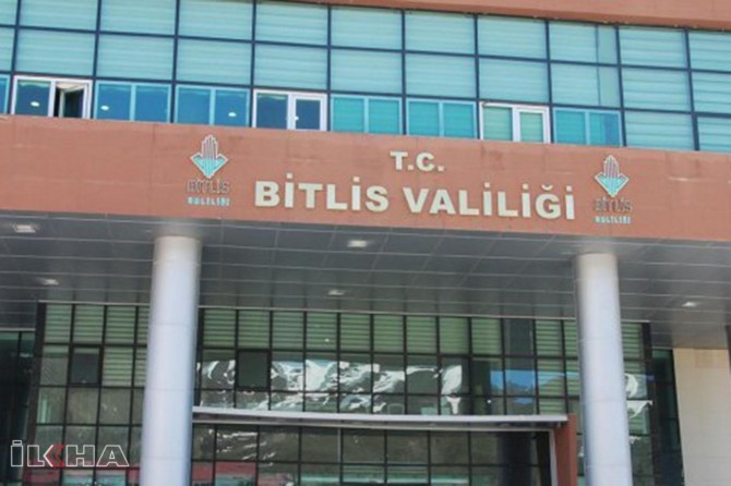 Bitlis’te tüm etkinlikler 15 gün süreyle yasaklandı